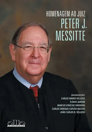 Capa de Homenagem ao Juiz Peter J. Messitte